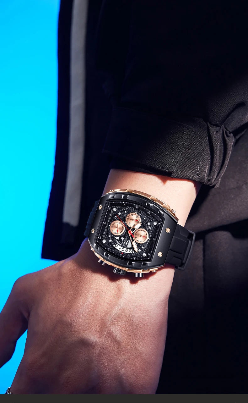 ONOLA Original Top Brand Men Watch Digital Quartz Watch Men Luminous Waterproof Date Watch Men's Sports Watch Reloj