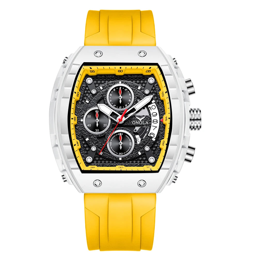 ONOLA Original Top Brand Men Watch Digital Quartz Watch Men Luminous Waterproof Date Watch Men's Sports Watch Reloj