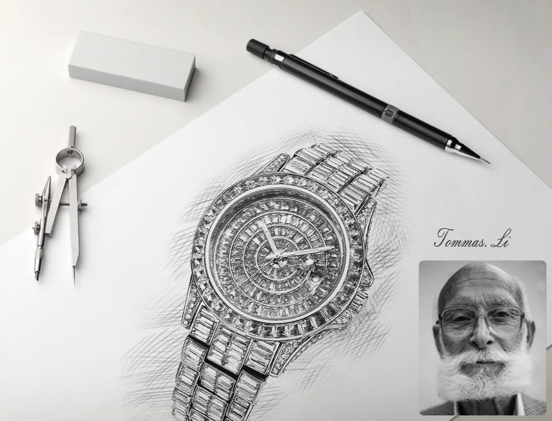 Fashion Men's Iced Out Watches Brand MISSFOX Luxury Automatic Date Male Clock Hip Hop Big Square Diamond Bling Wristwatch Reloj